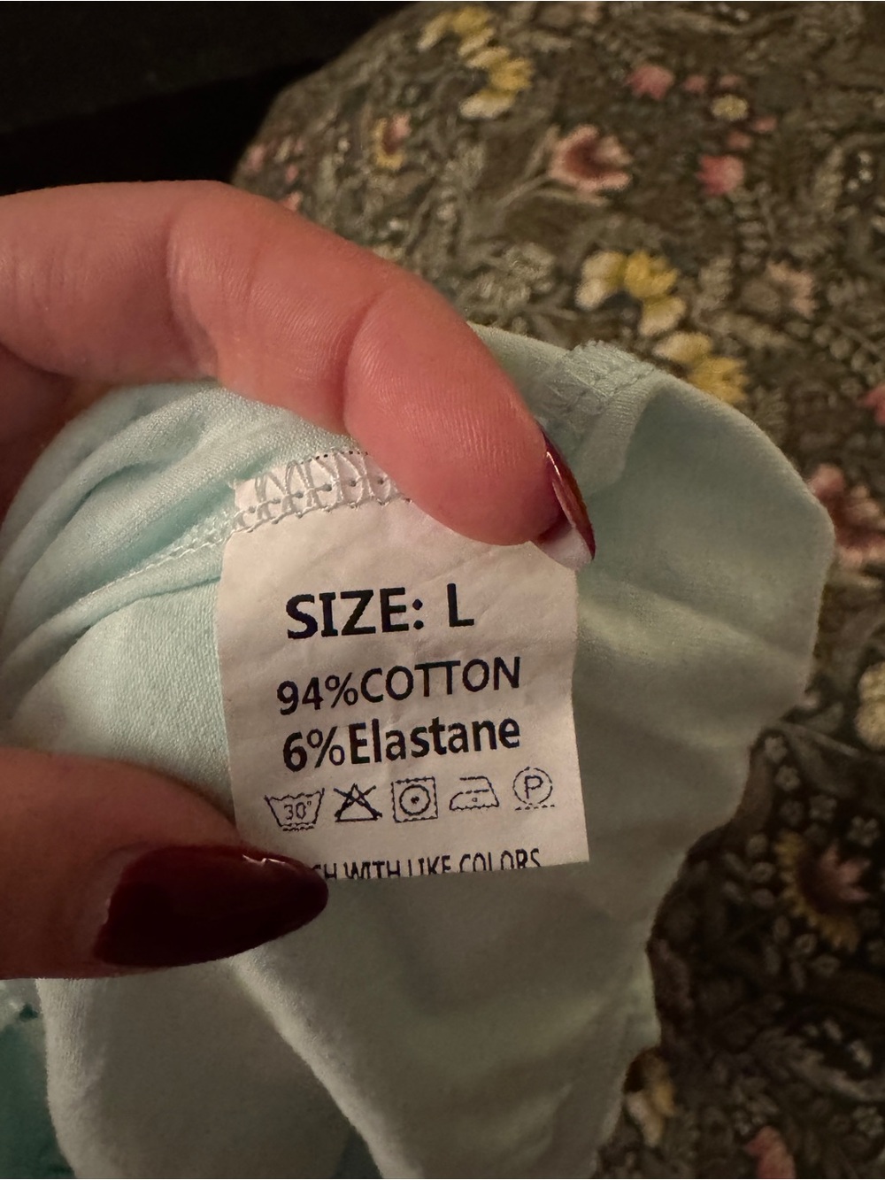 Light Mint Wide Leg Foldover Waist Pants - Picture 2 of 3